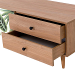 Длинная ТВ-тумба с принтом на ящиках Elise TV Stand варинант исполнения - 4 | Loft Concept в Ульяновске