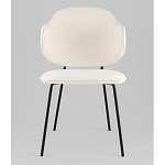 Стул Bellamy букле молочный варинант исполнения - 4 | Loft Concept в Ульяновске