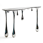 Дизайнерская Консоль Melting Silver Console Zhipeng Tan варинант исполнения - 2 | Loft Concept в Ульяновске