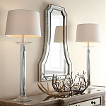 Зеркало в серебристой фигурной раме Silver Reflection варинант исполнения - 2 | Loft Concept в Ульяновске