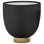 Круглый приставной стол Ruelly Black Coffee Table варинант исполнения - 1 | Loft Concept в Ульяновске