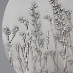 Панно Серые цветы варинант исполнения - 3 | Loft Concept в Ульяновске