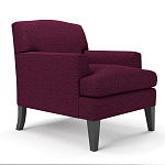 Мебельная ткань Шенилл фиолетовый цвет 138 см T4-27 варинант исполнения - 3 | Loft Concept в Ульяновске