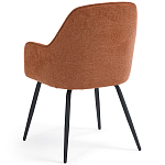 Кресло обеденное на металлических ножках Mazzi Chair варинант исполнения - 11 | Loft Concept в Ульяновске