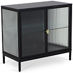 Сервант двухдверный с рифленым стеклом The Keeper варинант исполнения - 1 | Loft Concept в Ульяновске