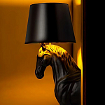 Horse Statue Floor Lamp Большой светильник Черная Лошадь варинант исполнения - 5 | Loft Concept в Ульяновске