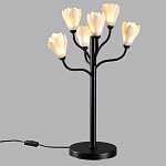 Настольная лампа с ветвями и белыми фарфоровыми цветами Floralis варинант исполнения - 4 | Loft Concept в Ульяновске