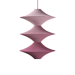 Подвесной вязаный розовый светильник «Звезда Востока 03» варинант исполнения - 1 | Loft Concept в Ульяновске