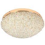 Круглый потолочный светильник с хрустальным декором Vere Crystal Ceiling Lamp 50 варинант исполнения - 1 | Loft Concept в Ульяновске