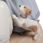Статуэтка фарфоровая Девочки с собачками Charming Statuette варинант исполнения - 2 | Loft Concept в Ульяновске