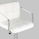 Барный стул с подлокотниками Honory White варинант исполнения - 7 | Loft Concept в Ульяновске