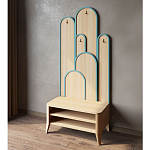 Вешалка «Байома» варинант исполнения - 2 | Loft Concept в Ульяновске