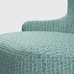 Мебельная ткань Шенилл бирюзовый цвет 142 см T4-61 варинант исполнения - 9 | Loft Concept в Ульяновске