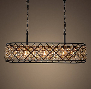 Люстра RH Spencer Rectangular Chandelier 100