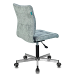 Офисное кресло в серо-голубом велюре Bureaucrats варинант исполнения - 4 | Loft Concept в Ульяновске