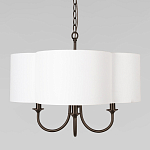 Люстра с белым текстильным абажуром Vitorino  варинант исполнения - 1 | Loft Concept в Ульяновске