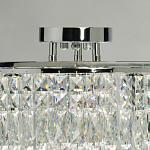 Потолочный светильник круглый с прозрачными подвесками Lunet варинант исполнения - 17 | Loft Concept в Ульяновске