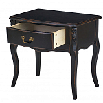 Тумба прикроватная из массива березы с ящиком и состаренным эффектом Vintage варинант исполнения - 3 | Loft Concept в Ульяновске