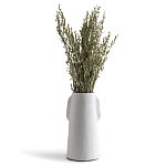 Ваза Serené Ceramic Vase Белая варинант исполнения - 3 | Loft Concept в Ульяновске