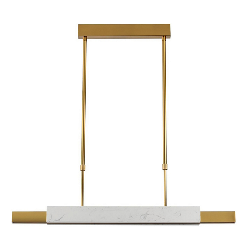 Подвесной светильник BERT FRANK белый Золотой Белый Мрамор Bianco в Ульяновске | Loft Concept 