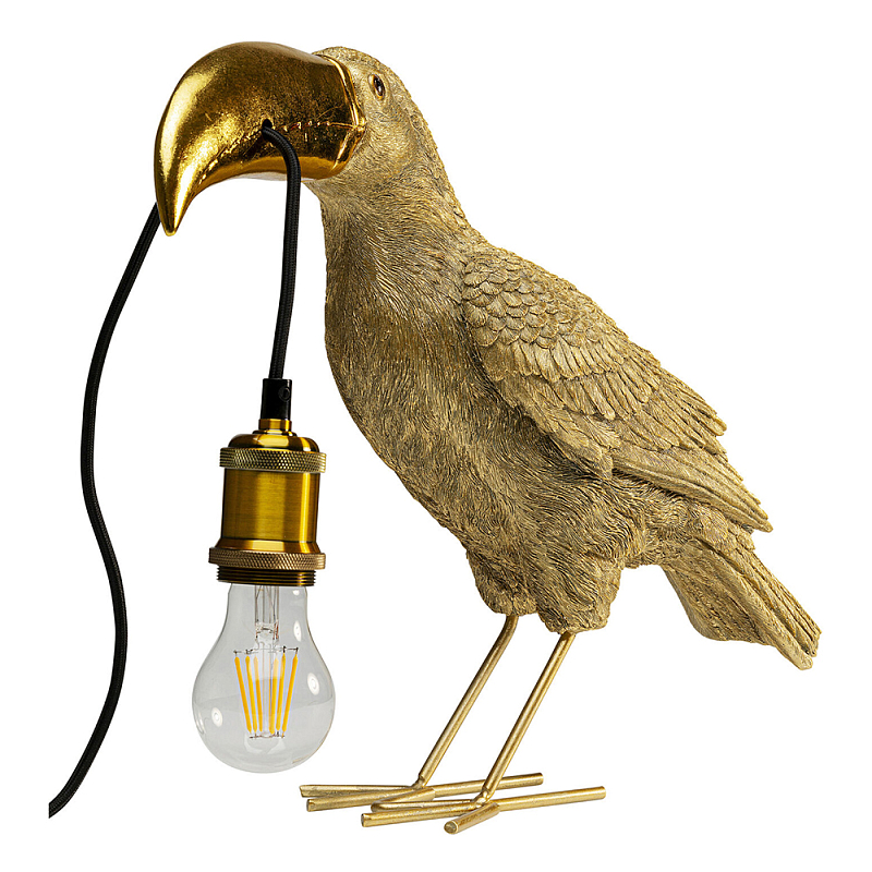 Настольная лампа Золотой Тукан Золотой в Ульяновске | Loft Concept 