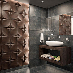 Гипсовая 3D панель с принтографией PM-22 варинант исполнения - 2 | Loft Concept в Ульяновске