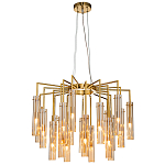 Люстра со стеклянными цилиндрическими плафонами Luminous Cylinders Amber варинант исполнения - 5 | Loft Concept в Ульяновске
