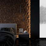 Гипсовая 3D панель с принтографией PM-50 варинант исполнения - 3 | Loft Concept в Ульяновске