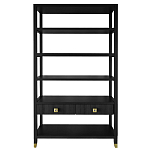 Стеллаж с двумя ящиками Elsa Dreams Black варинант исполнения - 5 | Loft Concept в Ульяновске