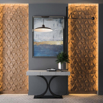 Гипсовая 3D панель с принтографией PM-50 варинант исполнения - 1 | Loft Concept в Ульяновске