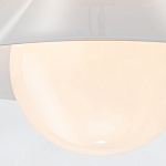 Потолочный светильник в форме конуса с белым шарообразным плафоном Quintiesse варинант исполнения - 3 | Loft Concept в Ульяновске