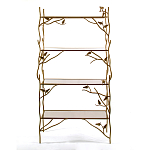 Стеллаж металлический с птичками Primavera варинант исполнения - 1 | Loft Concept в Ульяновске