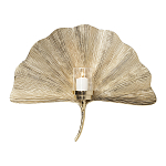 Большой Настенный Подсвечник золотой Лист Пальмы варинант исполнения - 1 | Loft Concept в Ульяновске