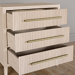 Комод Primo с 3 выдвижными ящиками Светлый дуб варинант исполнения - 6 | Loft Concept в Ульяновске