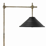 Торшер с черным абажуром в форме конуса Сoncord варинант исполнения - 1 | Loft Concept в Ульяновске