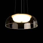 Подвесной светильник  с плоским прозрачным стеклянным плафоном Grada Light варинант исполнения - 8 | Loft Concept в Ульяновске