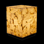 Торшер прямоугольный из натурального камня Calcite Geometry варинант исполнения - 5 | Loft Concept в Ульяновске