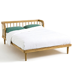 Кровать из массива дуба с пружинным блоком Mateta варинант исполнения - 1 | Loft Concept в Ульяновске