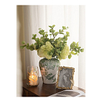 Ваза с зелеными цветочными и птичьими мотивами Vase Inspired by Nature варинант исполнения - 7 | Loft Concept в Ульяновске