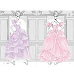 Megan Hess. Elegance варинант исполнения - 2 | Loft Concept в Ульяновске