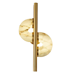 Бра  с фигурным мраморным рассеивателем Spiral of Warm Light варинант исполнения - 4 | Loft Concept в Ульяновске