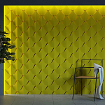 Гипсовая 3D Панель DRAGON SCALE - B варинант исполнения - 2 | Loft Concept в Ульяновске