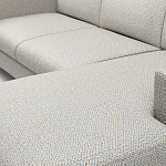 Мебельная ткань Шенилл серо-голубой цвет 142 см T4-47 варинант исполнения - 12 | Loft Concept в Ульяновске