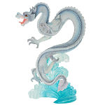 Декоративная статуэтка Дракон White Blue Water Dragon Statuette варинант исполнения - 1 | Loft Concept в Ульяновске