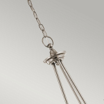 Люстра с прозрачными плафонами из пузырчатого стекла Kichler варинант исполнения - 8 | Loft Concept в Ульяновске