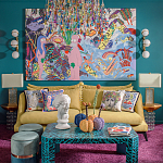 Homer Simpson in Paradise картина акрил на холсте варинант исполнения - 1 | Loft Concept в Ульяновске