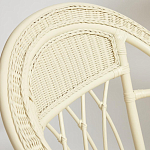 Комплект уличной мебели из ротанга Clara белый варинант исполнения - 3 | Loft Concept в Ульяновске