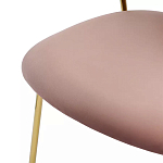 Стул Singer Chair без подлокотников Розовый Велюр варинант исполнения - 6 | Loft Concept в Ульяновске