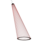 Подвесной светильник из металла Rays of Light варинант исполнения - 1 | Loft Concept в Ульяновске