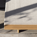 Дизайнерский кофейный стол из дерева с керамической столешницей уличный SWAY Coffee Table варинант исполнения - 4 | Loft Concept в Ульяновске